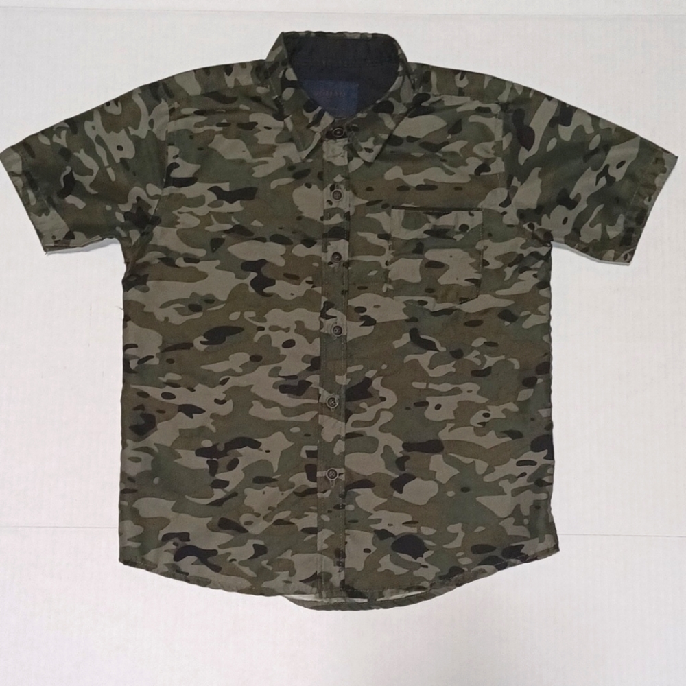 Fatigue short sleeve button up/down